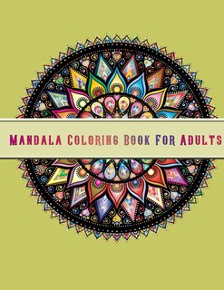Front cover_Mandala Coloring Book For Adults