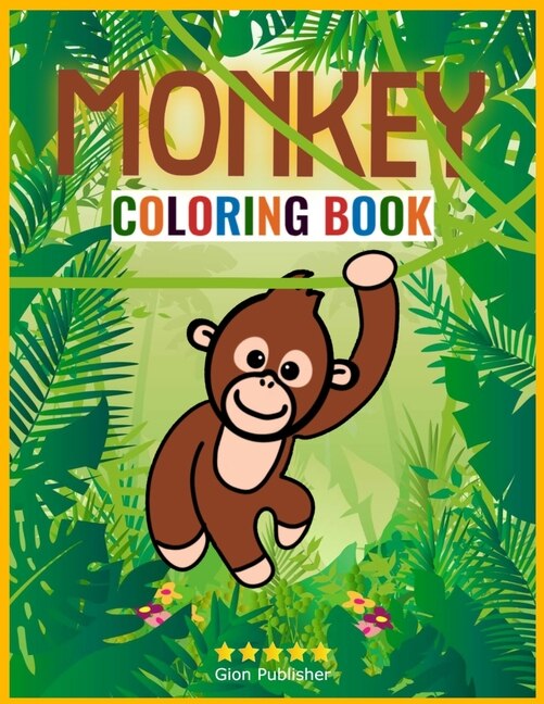 Couverture_Monkey Coloring Book