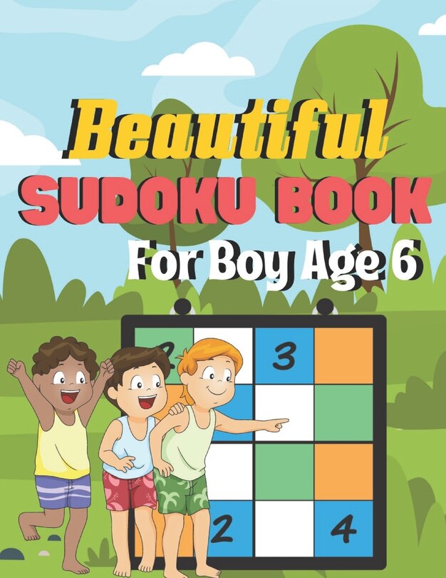 Beautiful sudoku book for boy age 6 A Book Type Of Kids Awesome Brain