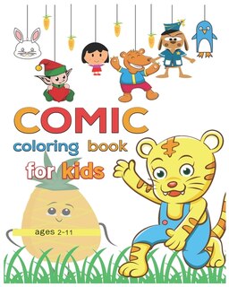 Couverture_coloring book comic for kids ages 2-11