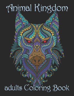 Couverture_Animal Kingdom adults Coloring Book