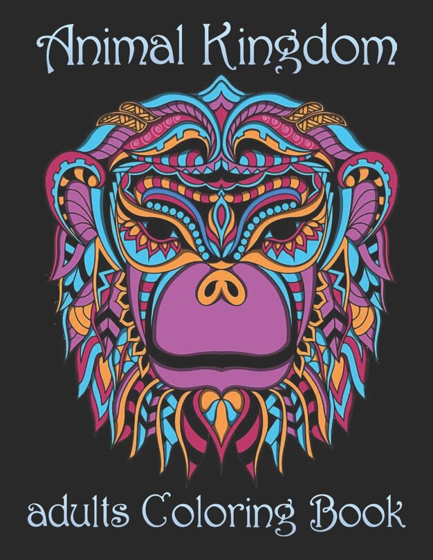 Couverture_Animal Kingdom adults Coloring Book