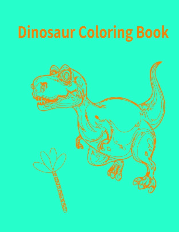 Front cover_Dinosaur Coloring Book