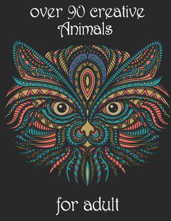 Front cover_over 90 creative Animals for adult