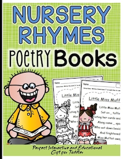 Nursery Rhymes Poetry Books: Perfect Interactive and Educational Gift for Baby, Toddler 1-3 and 2-4 Year Old Girl and Boy