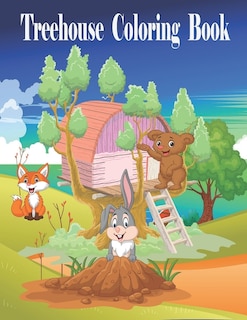 Front cover_Treehouse Coloring Book