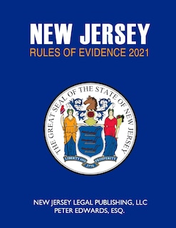 Couverture_New Jersey Rules of Evidence 2021