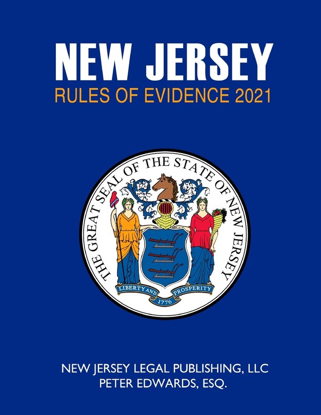 Couverture_New Jersey Rules of Evidence 2021