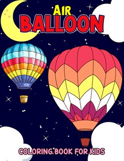 Couverture_Air Balloon Coloring Book for Kids