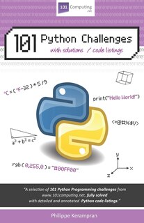 Front cover_101 Python Challenges