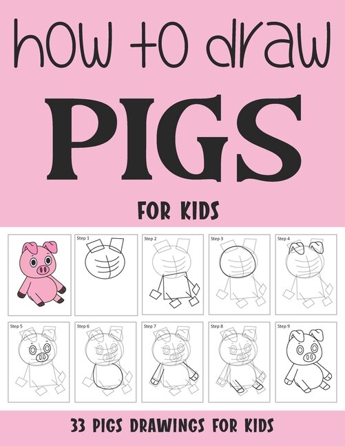 Couverture_How to Draw Pigs for Kids