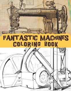 Front cover_Fantastic Machines coloring book