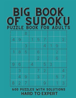 Couverture_Big Book of Sudoku