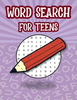 Front cover_Word Search For Teens