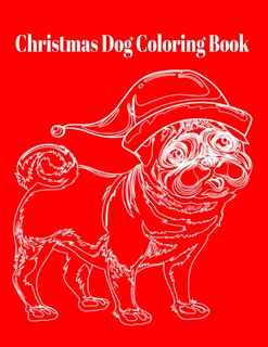 Front cover_Christmas Dog Coloring Book