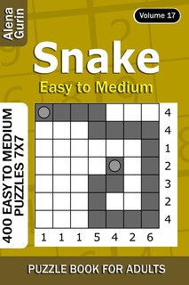 Couverture_Snake puzzle book for Adults