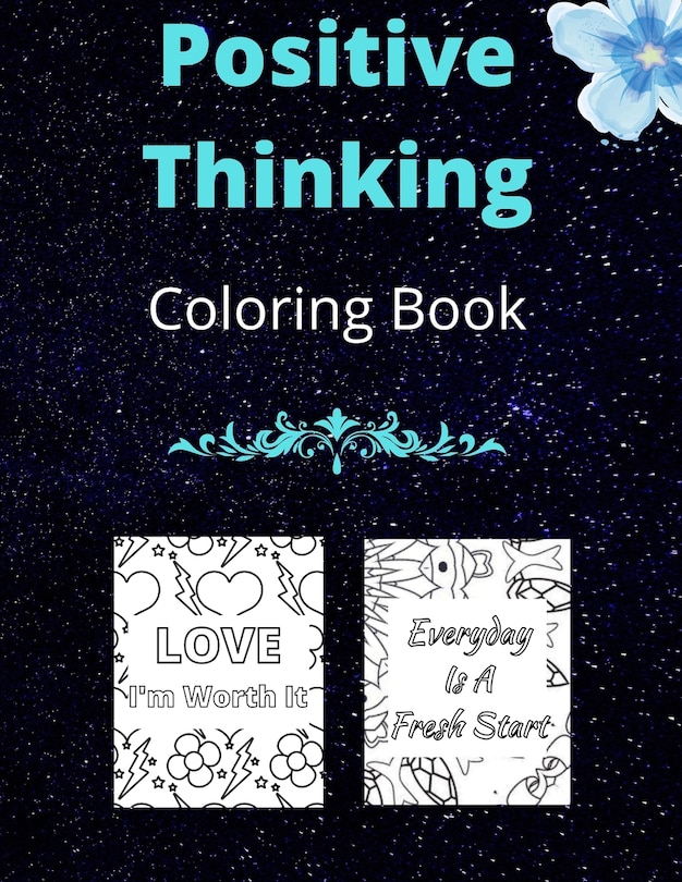 Front cover_Positive Thinking Coloring Book