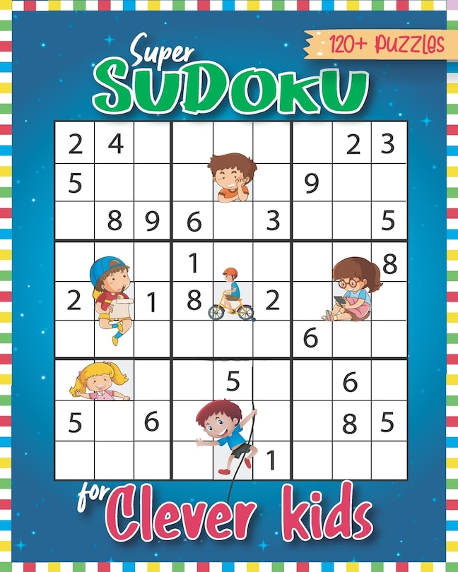 Couverture_Super Sudoku for Clever Kids 120 Puzzles