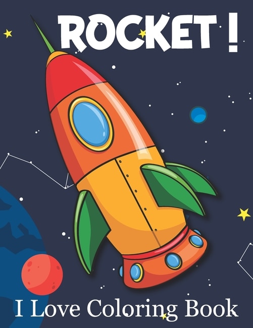 Couverture_Rocket ! I Love Coloring Book