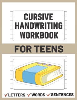 Couverture_Cursive Handwriting Workbook for Teens