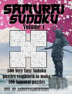 Front cover_Samurai Sudoku Puzzles Large Print for Adults and Kids