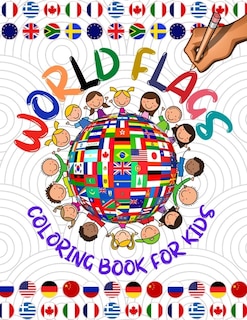 Front cover_World flags coloring book for kids