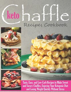 Front cover_Keto Chaffle Recipes Cookbook