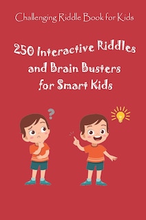 Front cover_Challenging Riddle Book for Kids