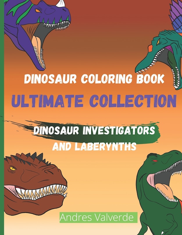 Couverture_Dinosaur Coloring Book Ultimate Collection