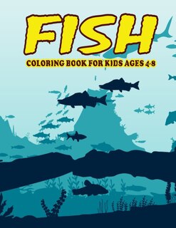 Couverture_Fish Coloring Book for Kids Ages 4-8
