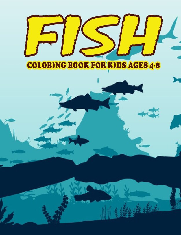 Couverture_Fish Coloring Book for Kids Ages 4-8