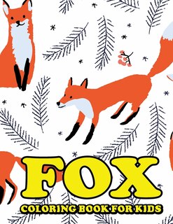 Couverture_Fox Coloring Book for Kids