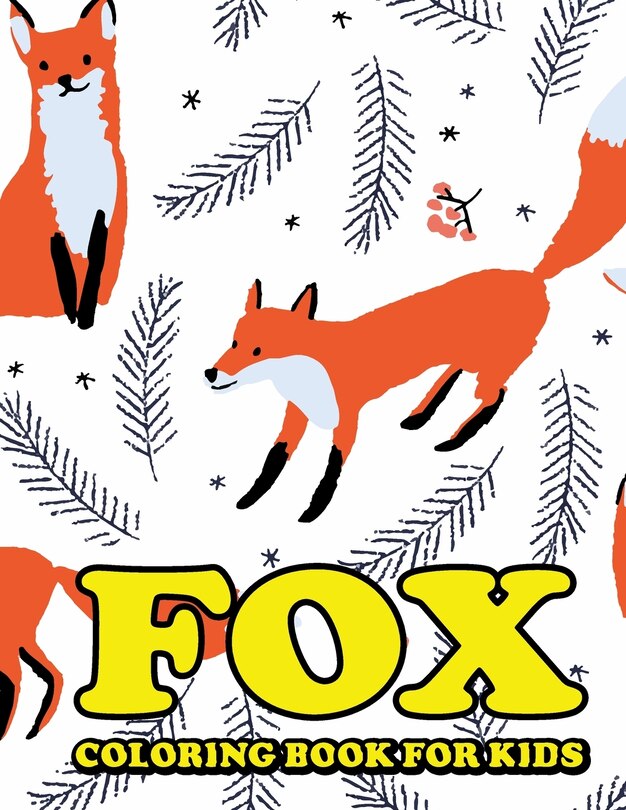 Couverture_Fox Coloring Book for Kids