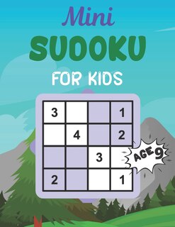 Couverture_Mini SUDOKU FOR KIDS Age 9