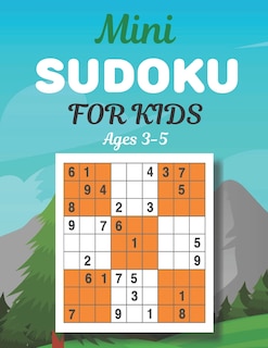Front cover_Mini SUDOKU FOR KIDS Ages 3-5