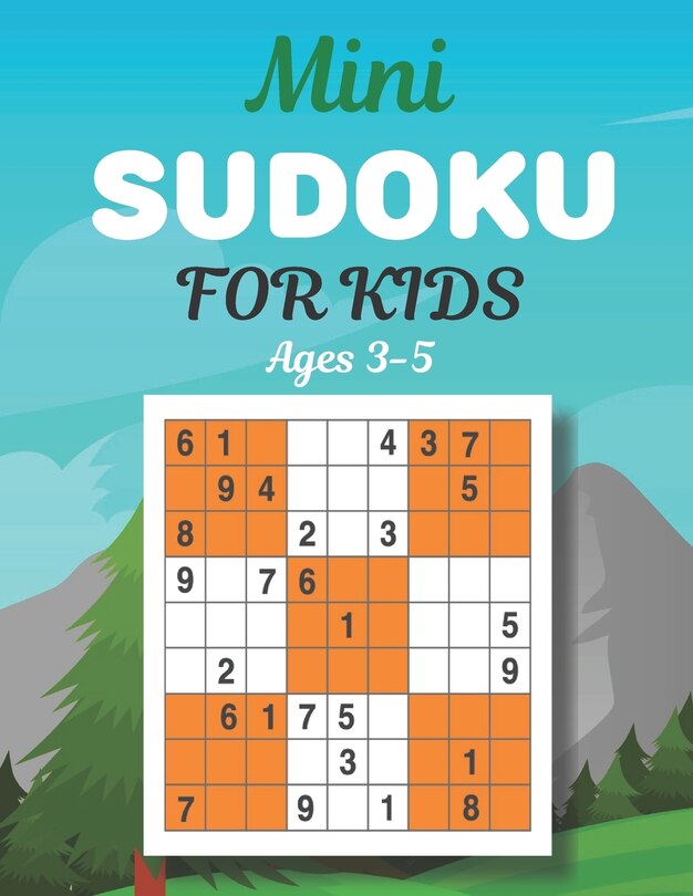 Front cover_Mini SUDOKU FOR KIDS Ages 3-5