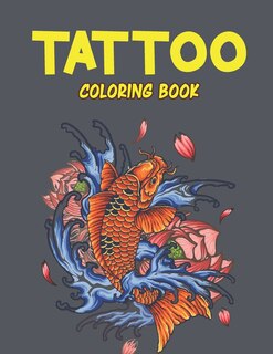 Couverture_Tattoo Coloring Book