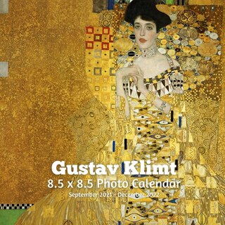 Gustav Klimt 8.5 X 8.5 Calendar September 2021 -december 2022: Art Nouveau - Monthly Calendar With U.s./uk/ Canadian/christian/jewish/muslim Holidays- Art Paintin