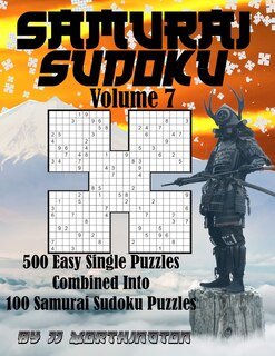 Couverture_Sudoku Samurai Puzzles Large Print for Adults and Kids Easy