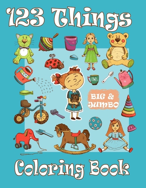 Couverture_123 Things BIG & JUMBO Coloring Book