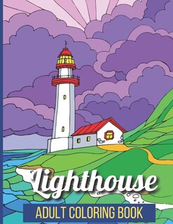 Front cover_Lighthouse Adult Coloring Book