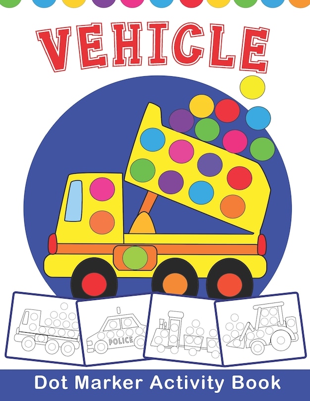 Front cover_VEHICLE Dot Marker Activity Book