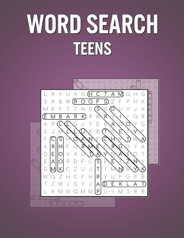 Front cover_Word Search Teens