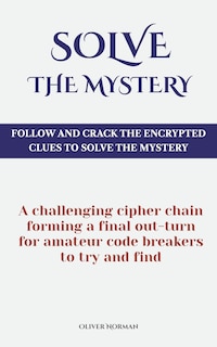Front cover_Solve The Mystery