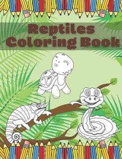 Couverture_Reptiles Coloring Book