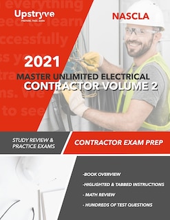 Front cover_2021 NASCLA Master Unlimited Electrical Contractor Exam Prep - Volume 2