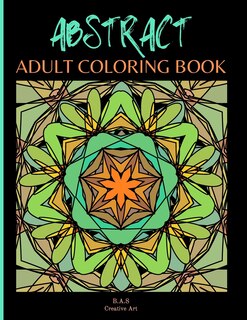Front cover_Abstract Adult Coloring Book