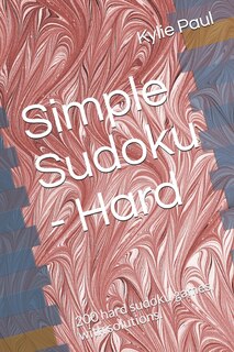 Front cover_Simple Sudoku - Hard