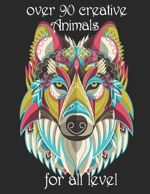 Couverture_over 90 creative Animals for all level