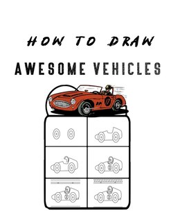 Couverture_How to Draw Awesome Vehicles
